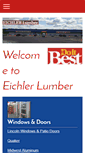 Mobile Screenshot of eichlerlumber.com